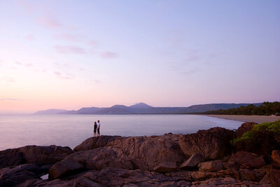 Morning sunrise at Four Mile Beach Port Douglas